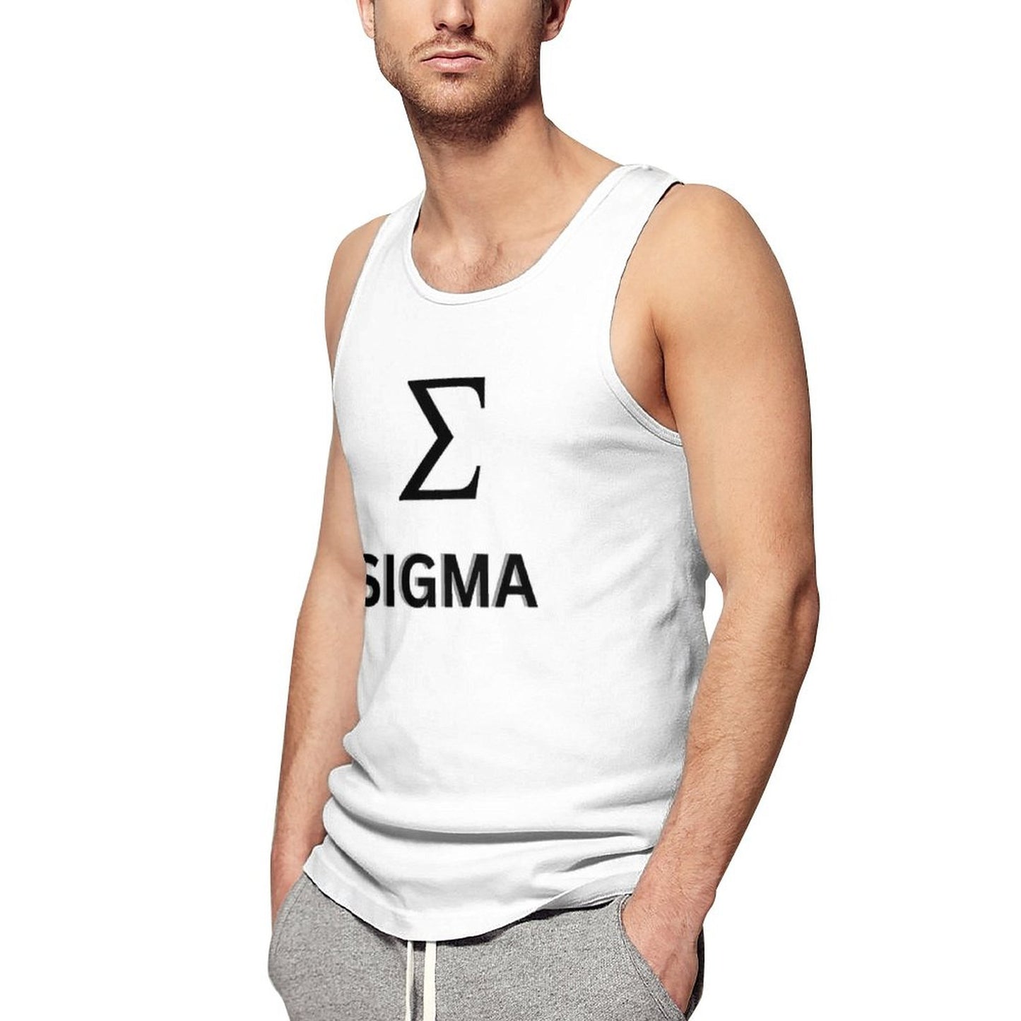 Men's Printed Vest BK (All-Over Printing)