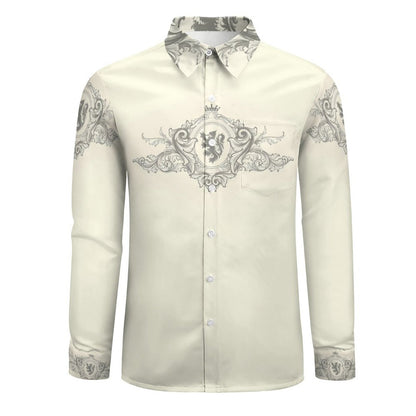 Men's Long Sleeve Shirt with Pocket LS (All-Over Printing)