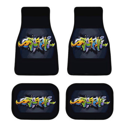 Car Mat Set of 4-GRAFFITI