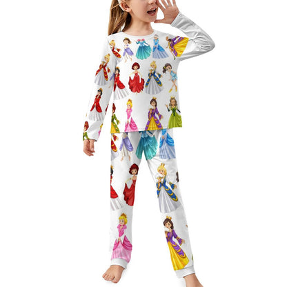 Long Sleeve Girls Nightwear JTZ (All-Over Printing)