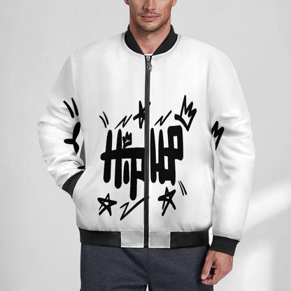 180gsm Zipper Bomber Jacket BMJ (All-Over Printing)