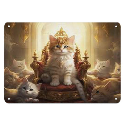 Horizontal Personalized Metal Wall Art Tin Sign-5.5"x7.9"/14x20cm
