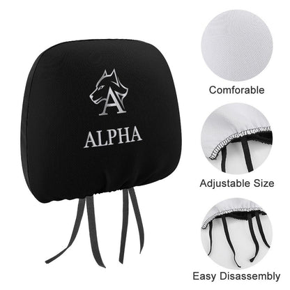 Custom Car Headrest Covers