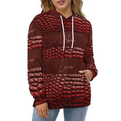 230gsm Hoodie for Women with Double-layer Cap (All-Over Printing)