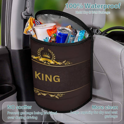 Collapsible Car Trash Bin