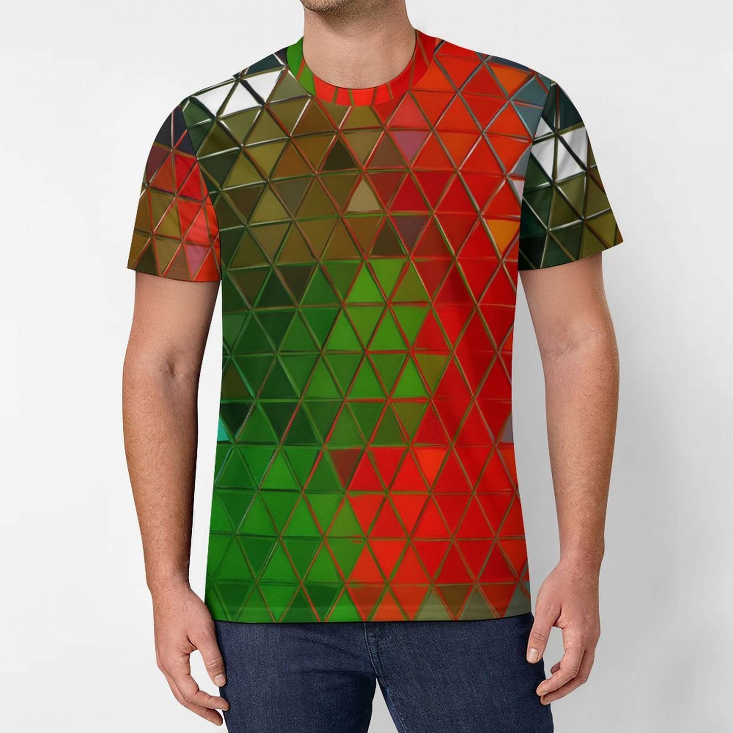 GLASS PRISM Short Sleeve  T-Shirt-*XS-6XL
