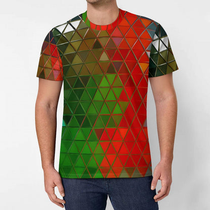 GLASS PRISM Short Sleeve  T-Shirt-*XS-6XL