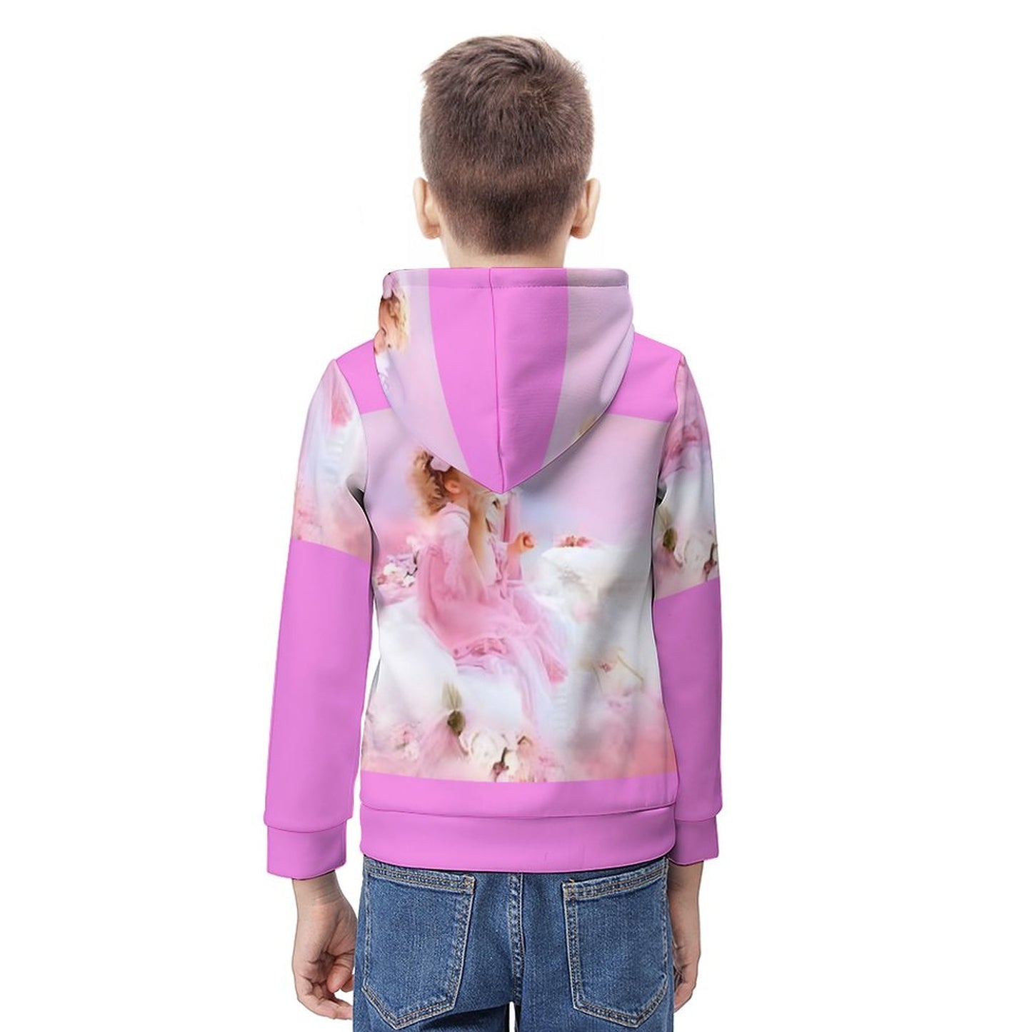 230gsm Children's All-Over printing Hoodie (All-Over Printing)