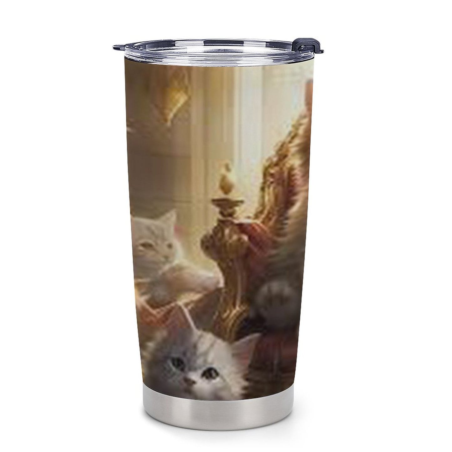 Car Travel Coffee Mug with Lid (All-Over Printing)