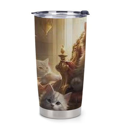 Car Travel Coffee Mug with Lid (All-Over Printing)