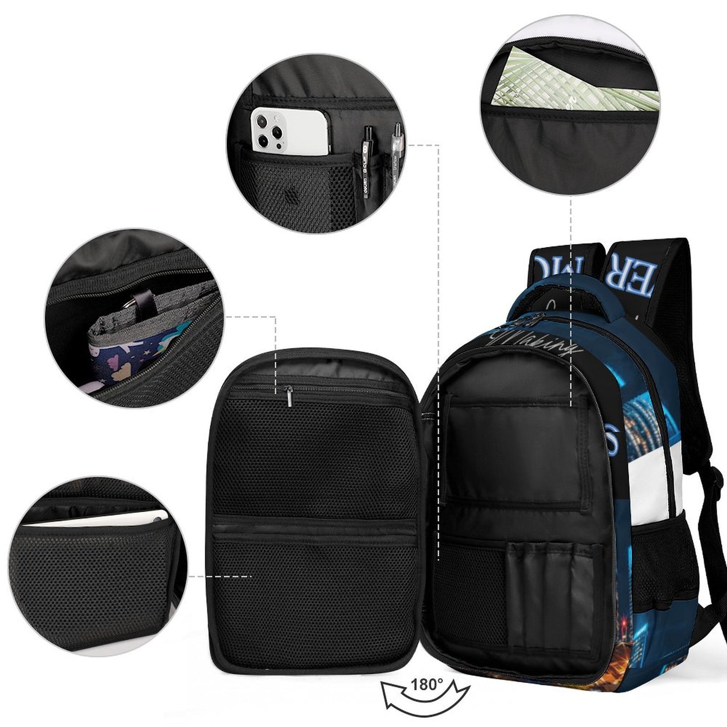 Multi-Pocket Travel Bags