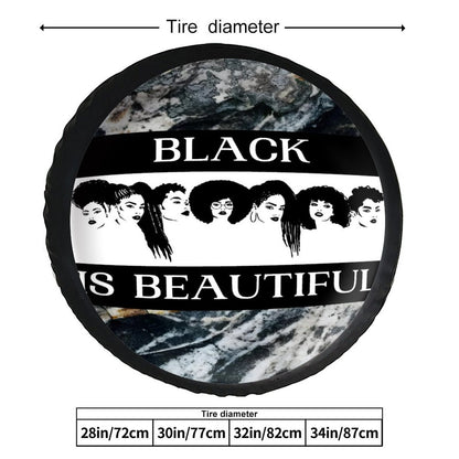 Leather Tire Cover(One-sided Printing)