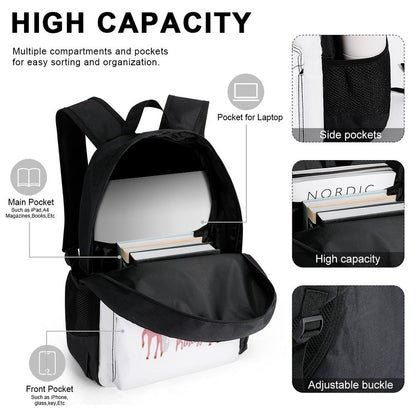 Set of 3 Bags (Shoulder Bag Lunch Bag & Pencil Pouch)