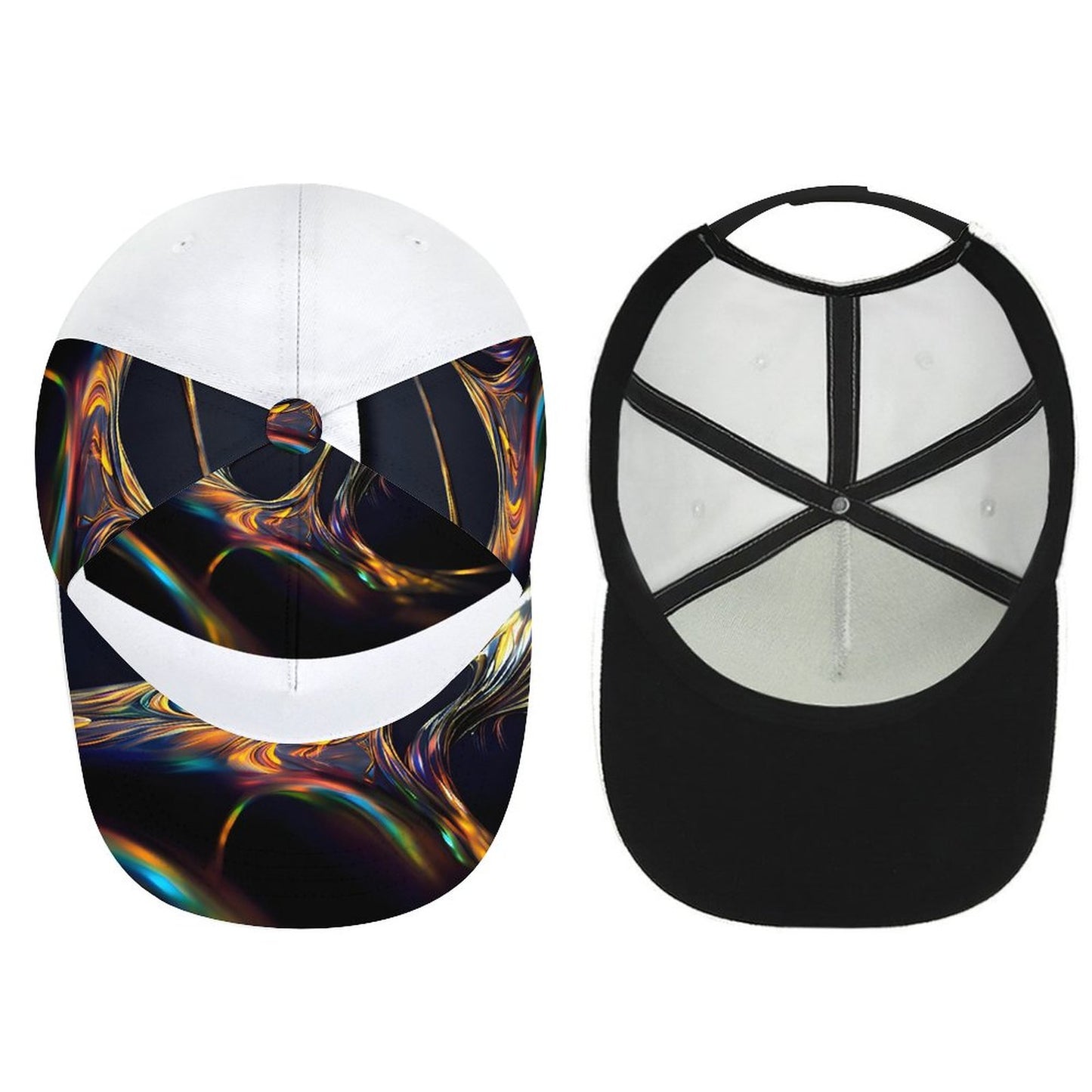 Bent Fitted Cap (All-Over Printing)