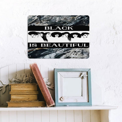 Horizontal Personalized Metal Wall Art Tin Sign-5.5"x7.9"/14x20cm