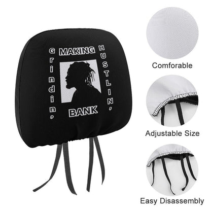 Custom Car Headrest Covers