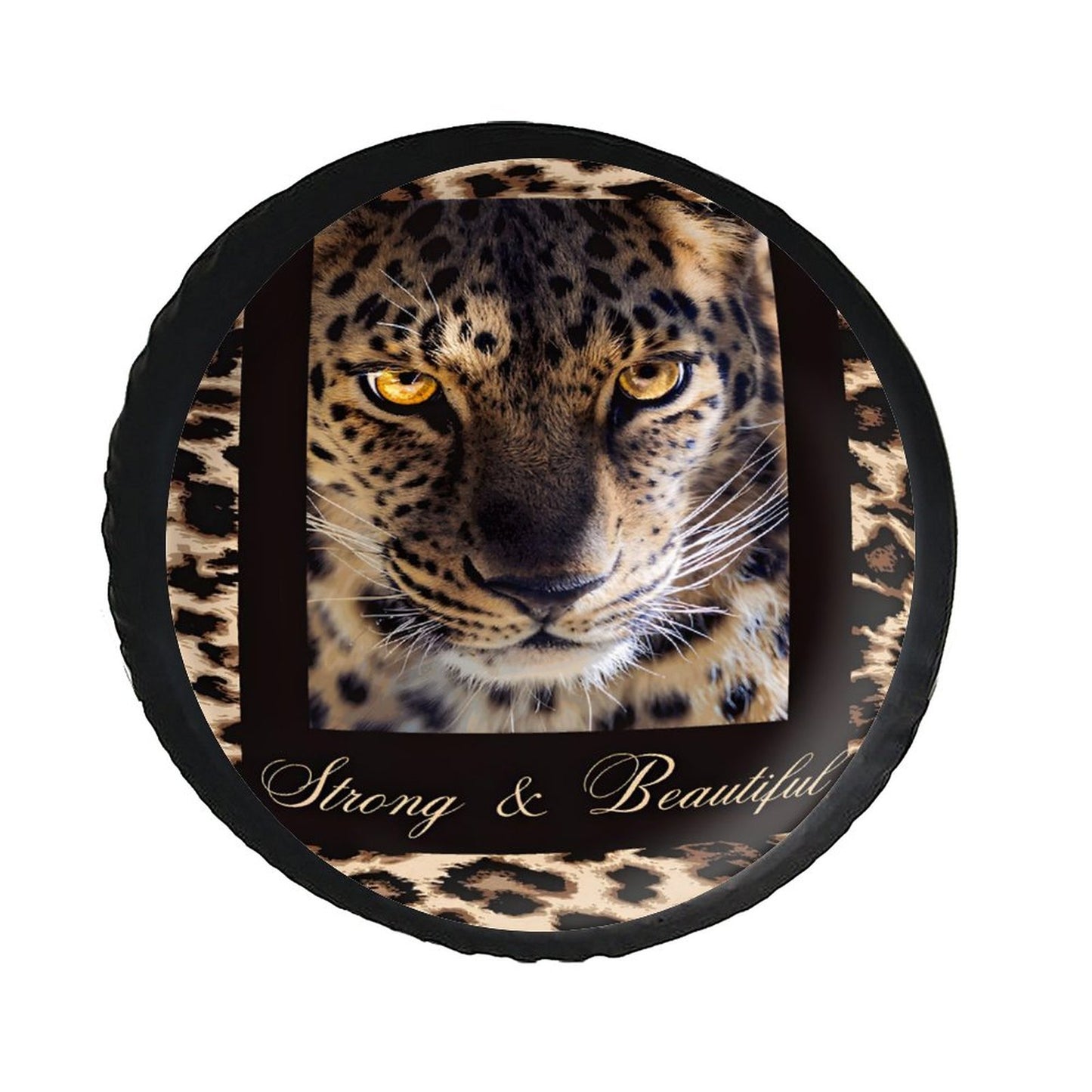 Leather Tire Cover(One-sided Printing)