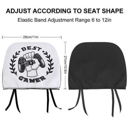 Custom Car Headrest Covers