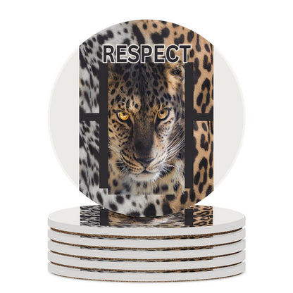 Round Ceramic Coaster
