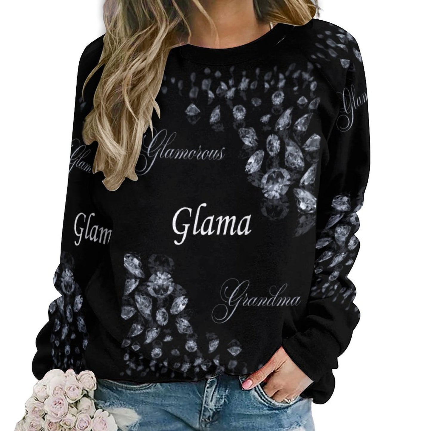 280gsm Custom Sweatshirt Designs Raglan Style RHDEC2 (All-Over Printing)