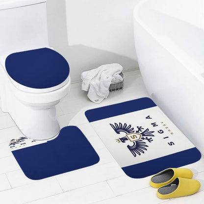 Coral Velvet Restroom Rug Set of 3-19.7"x31.5"/50x80cm