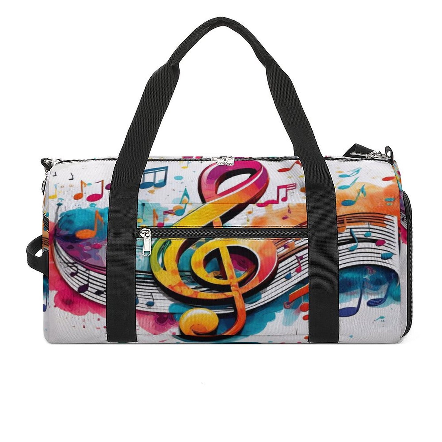 MUSIC GRAFFITI Oxford Gym Duffle Bag