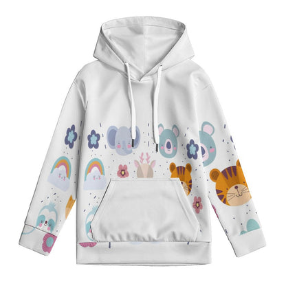160gsm Children's Lightweight Pullover Hoodie A38H (All-Over Printing)