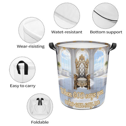 Oxford Collapsible Laundry Basket