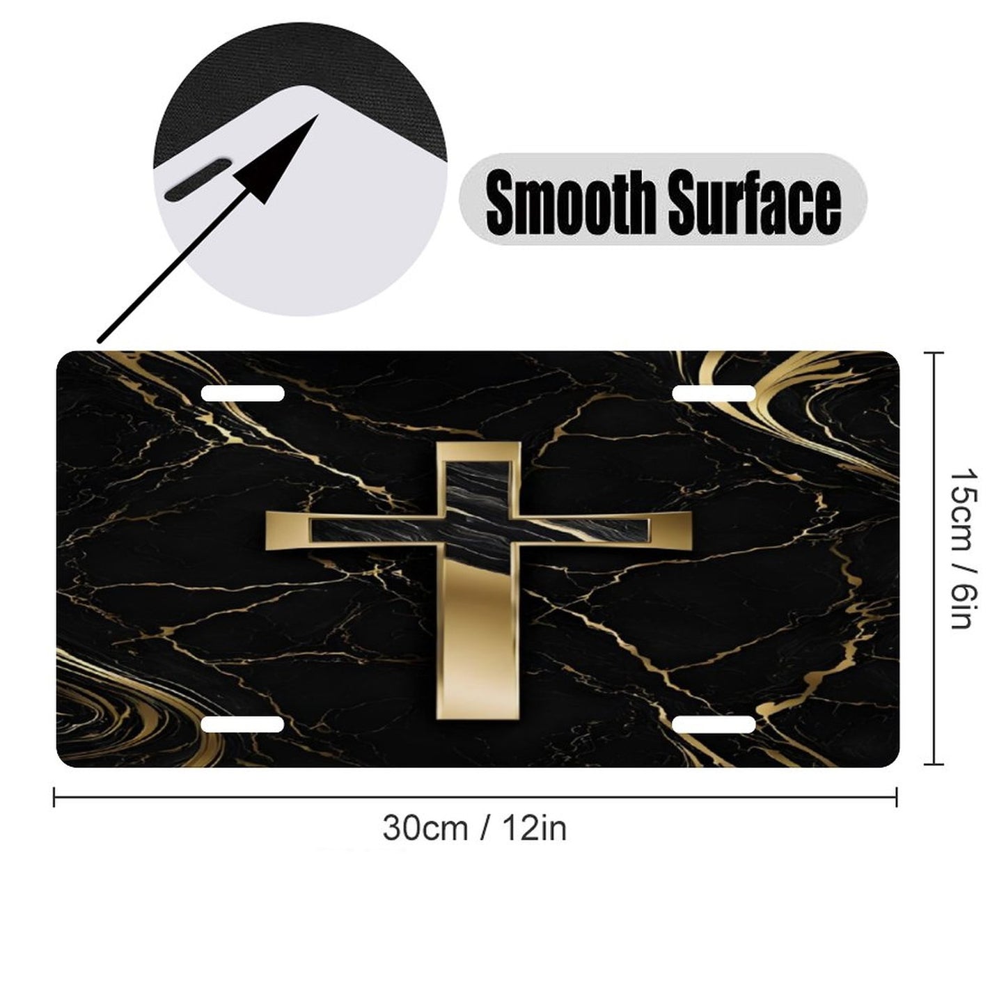 Car License Plate-11.8”x5.9”