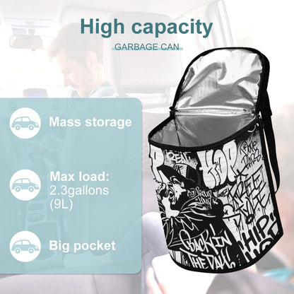 Collapsible Car Trash Bin