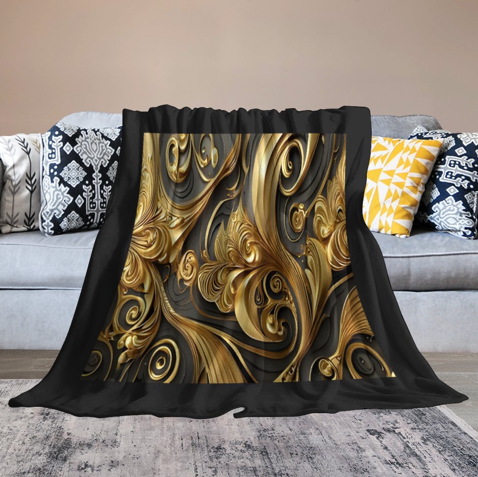280gsm Flannel Blanket (One-sided Printing)-50"×60"