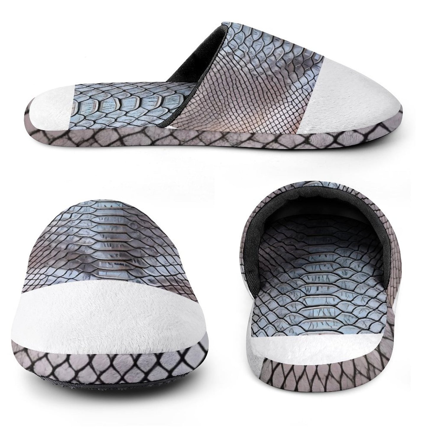 Flannel Men's Cotton Slippers