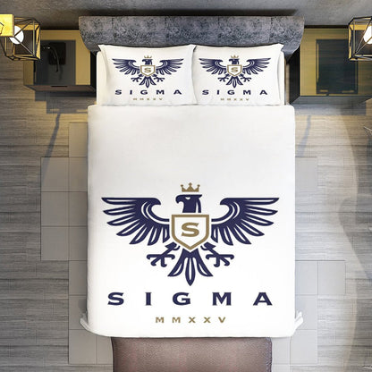 3-Piece Bedding Set-90"x90"/ 229x229cm (Dual-sided Printing)