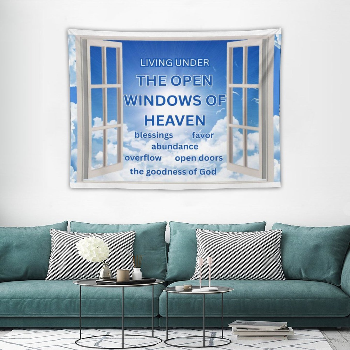 Horizontal Tapestry--30x40 in/ 40x60 in