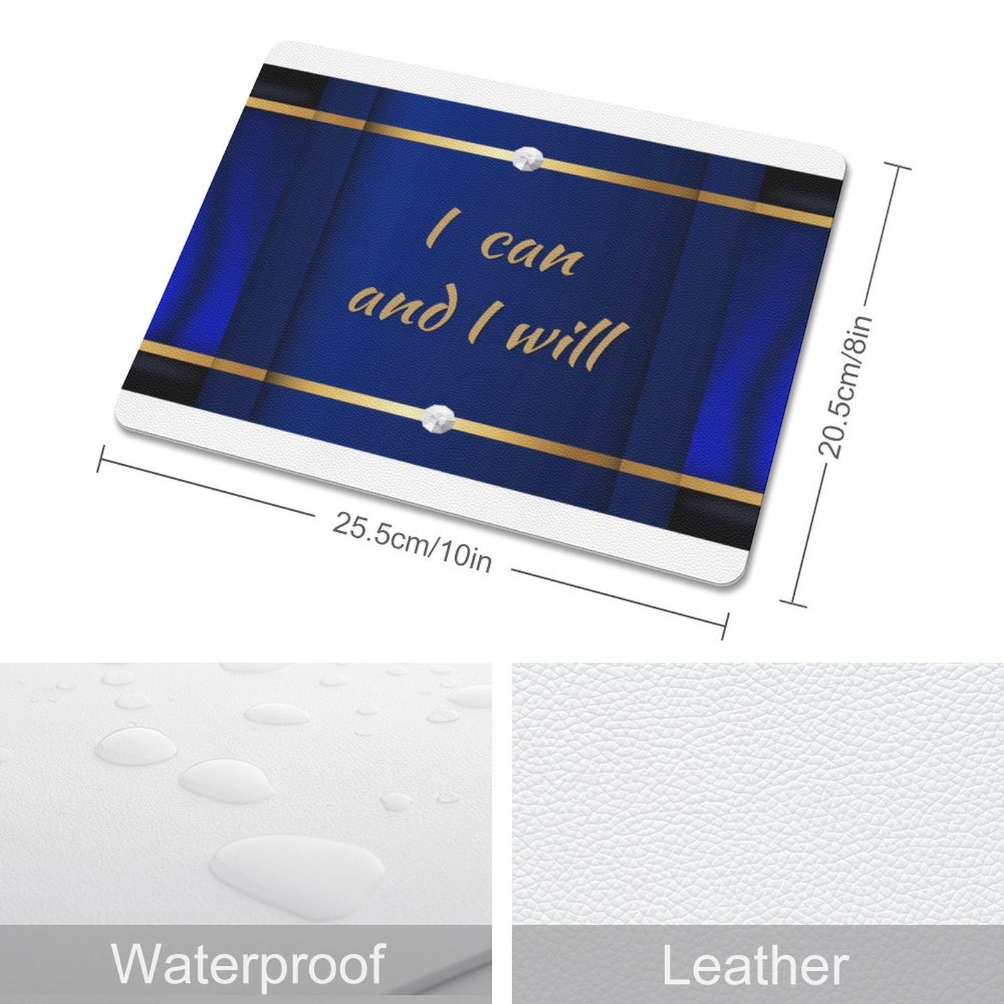 PU Leather Mouse Pad
