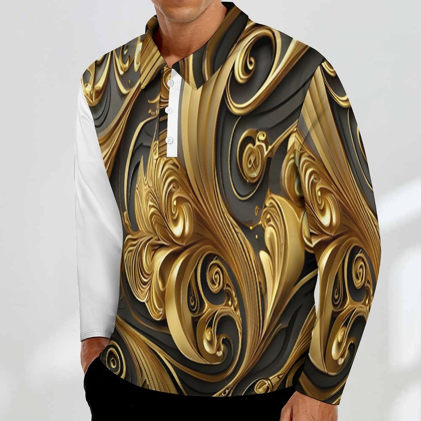 Men's Sports POLO Shirt DS008 (All-Over Printing)