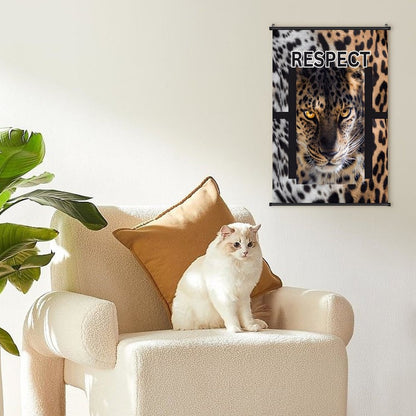 Canvas Hanging Poster with Scrolls-16"x24"/ 40x60cm