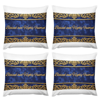 Plush Pillowcase Set of 4