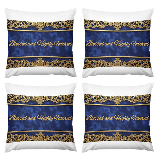 Plush Pillowcase Set of 4