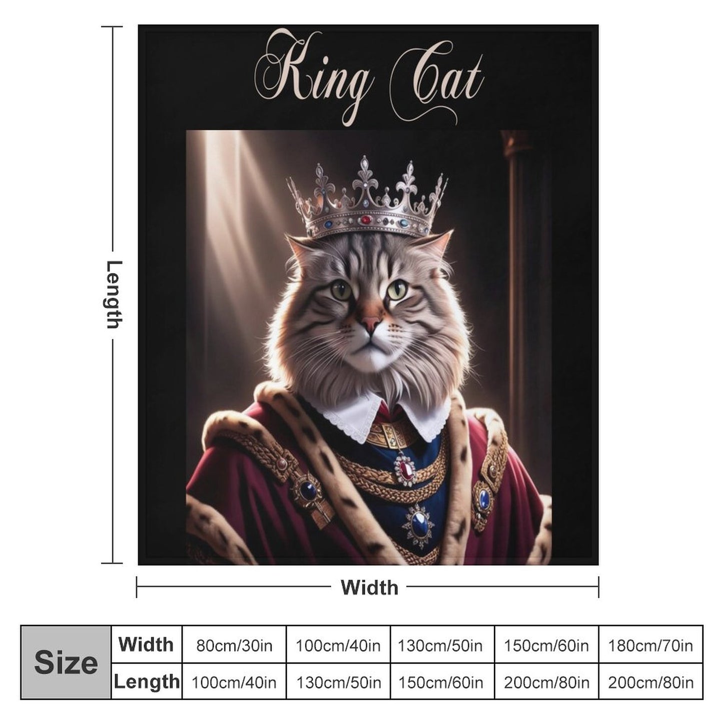 280gsm Flannel Blanket-70"x80" (Dual-sided Printing)