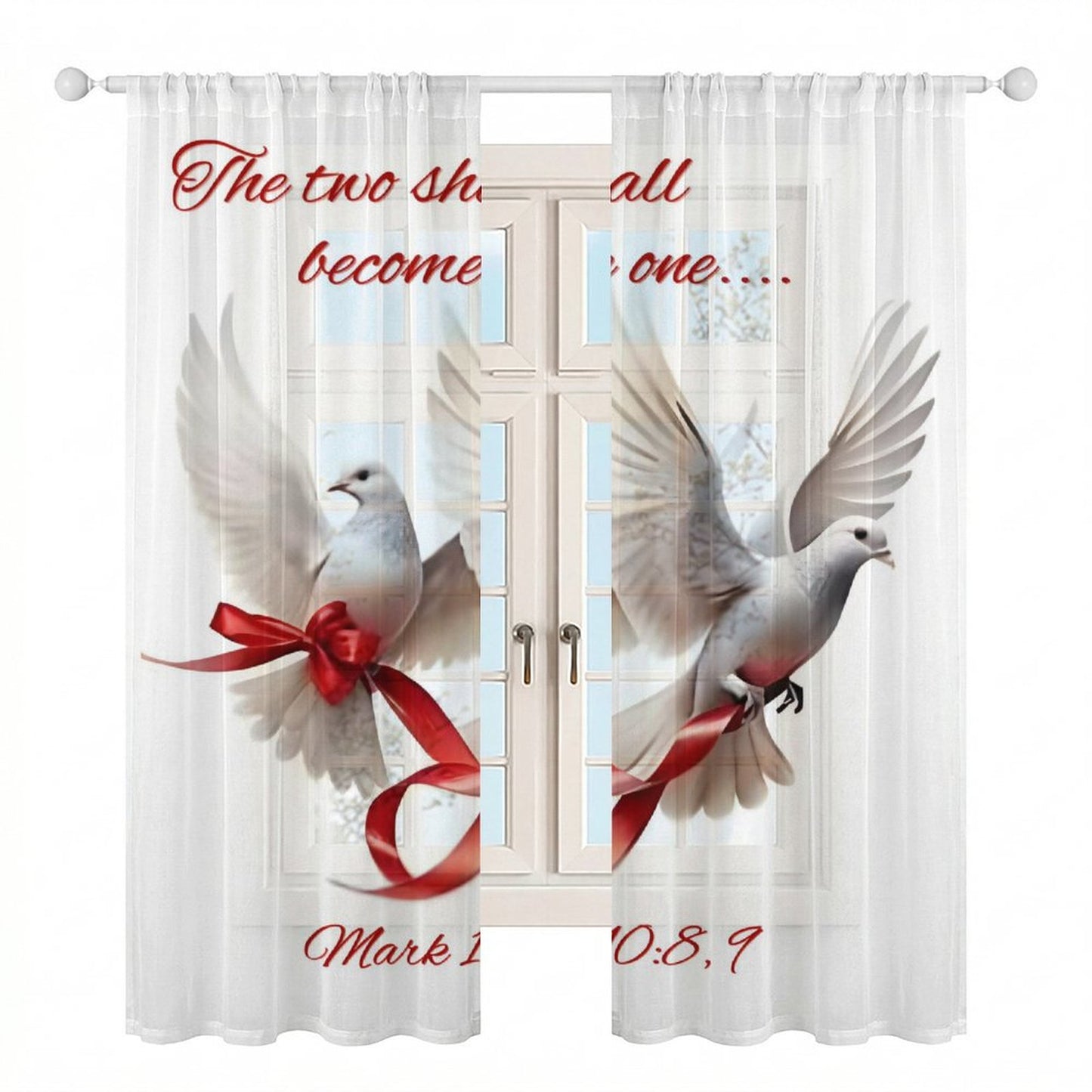Sheer Curtain(All-Over Printing)