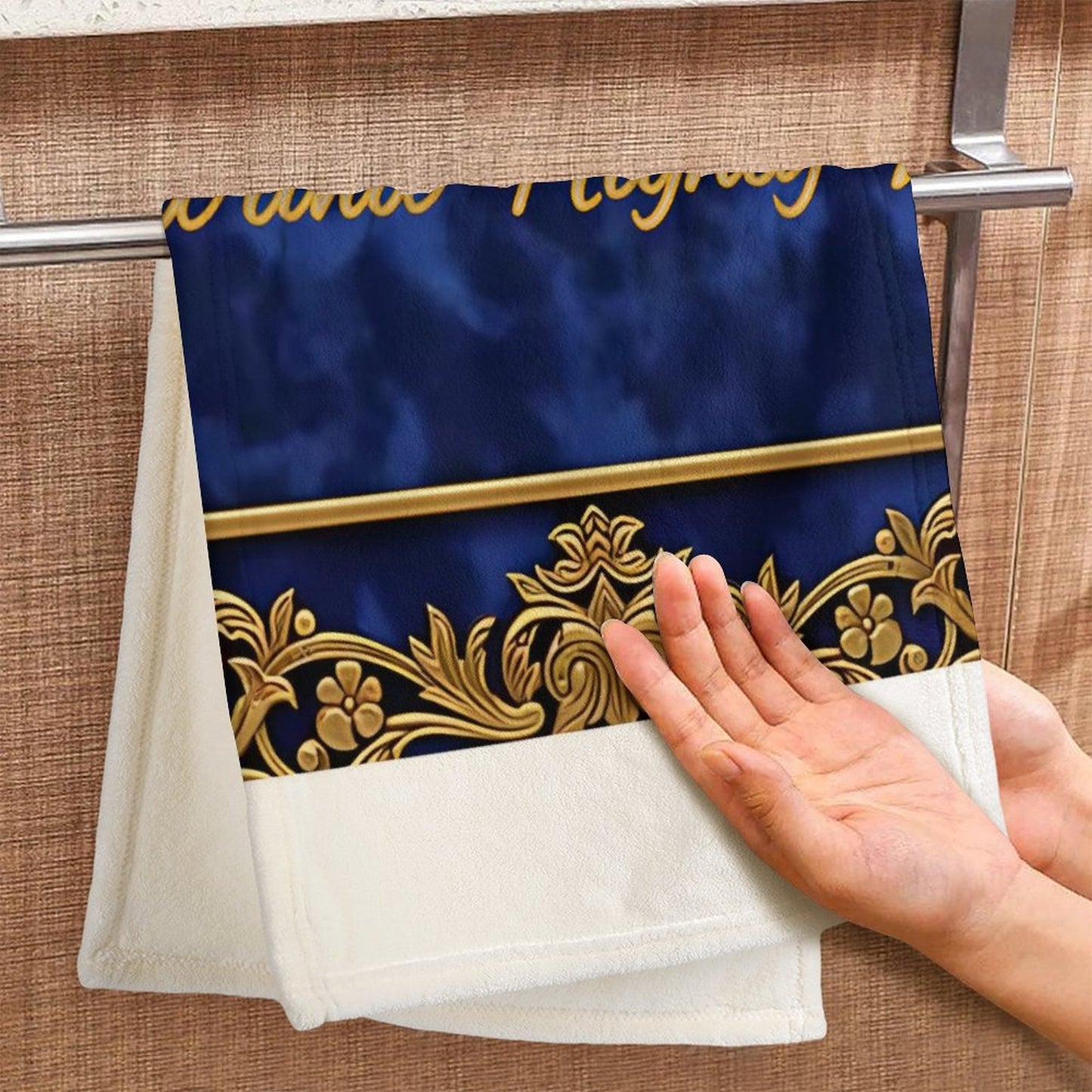 Coral Velvet Towel