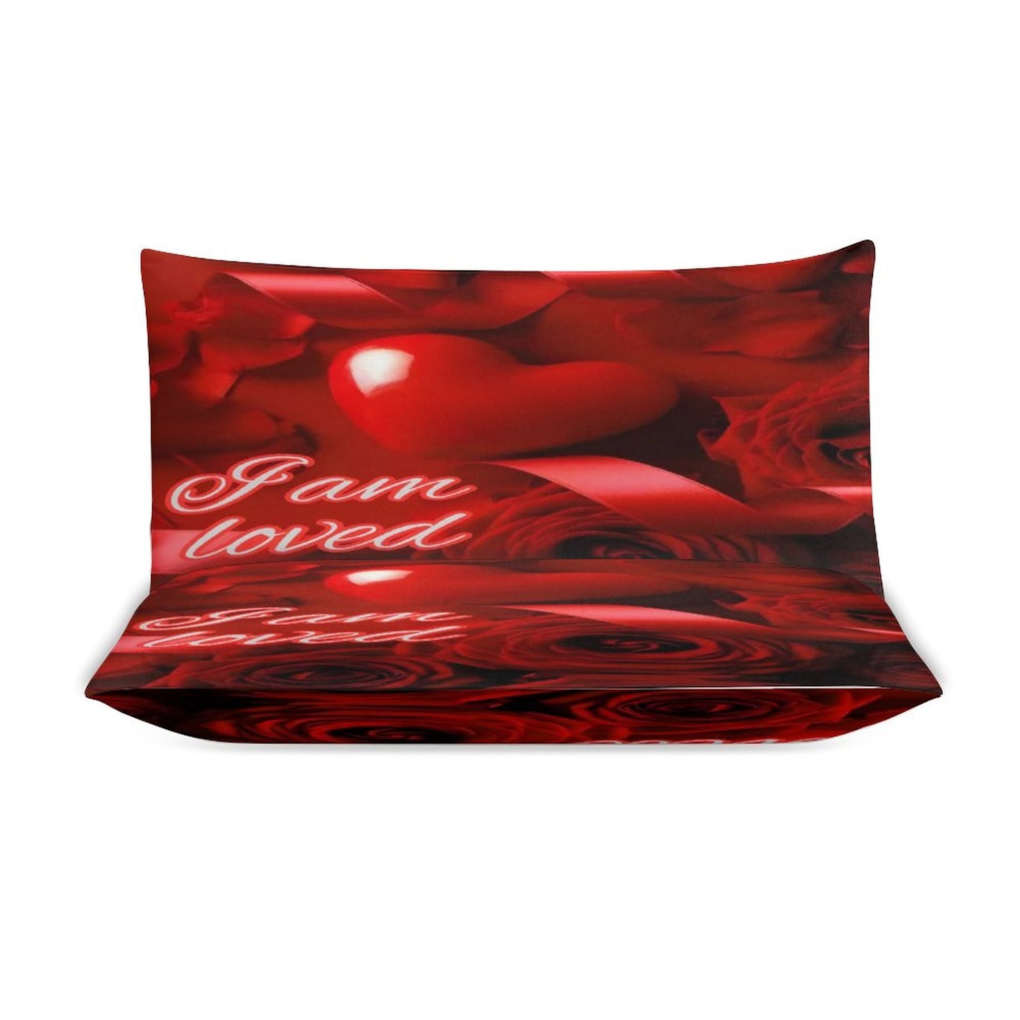 3-Piece Bedding Set-86"×70"/ 218×177cm (Dual-sideded Printing)