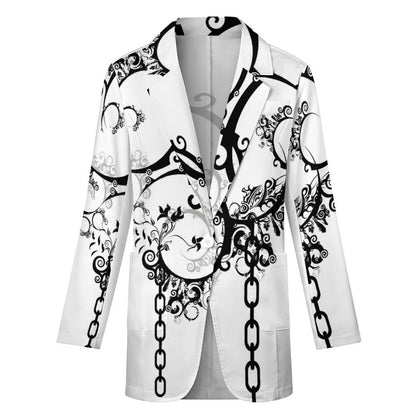 Women's Casual Blazer (All-Over Printing)