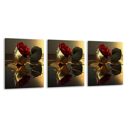 Vertical Colorful Framed Wall Art-3:4 Aspect Ratio(One-sided Printing)