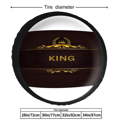 Leather Tire Cover(One-sided Printing)