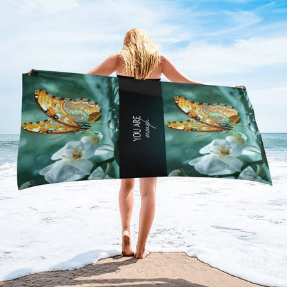 Bath Towel 70x140-YOU ARE ENOUGH