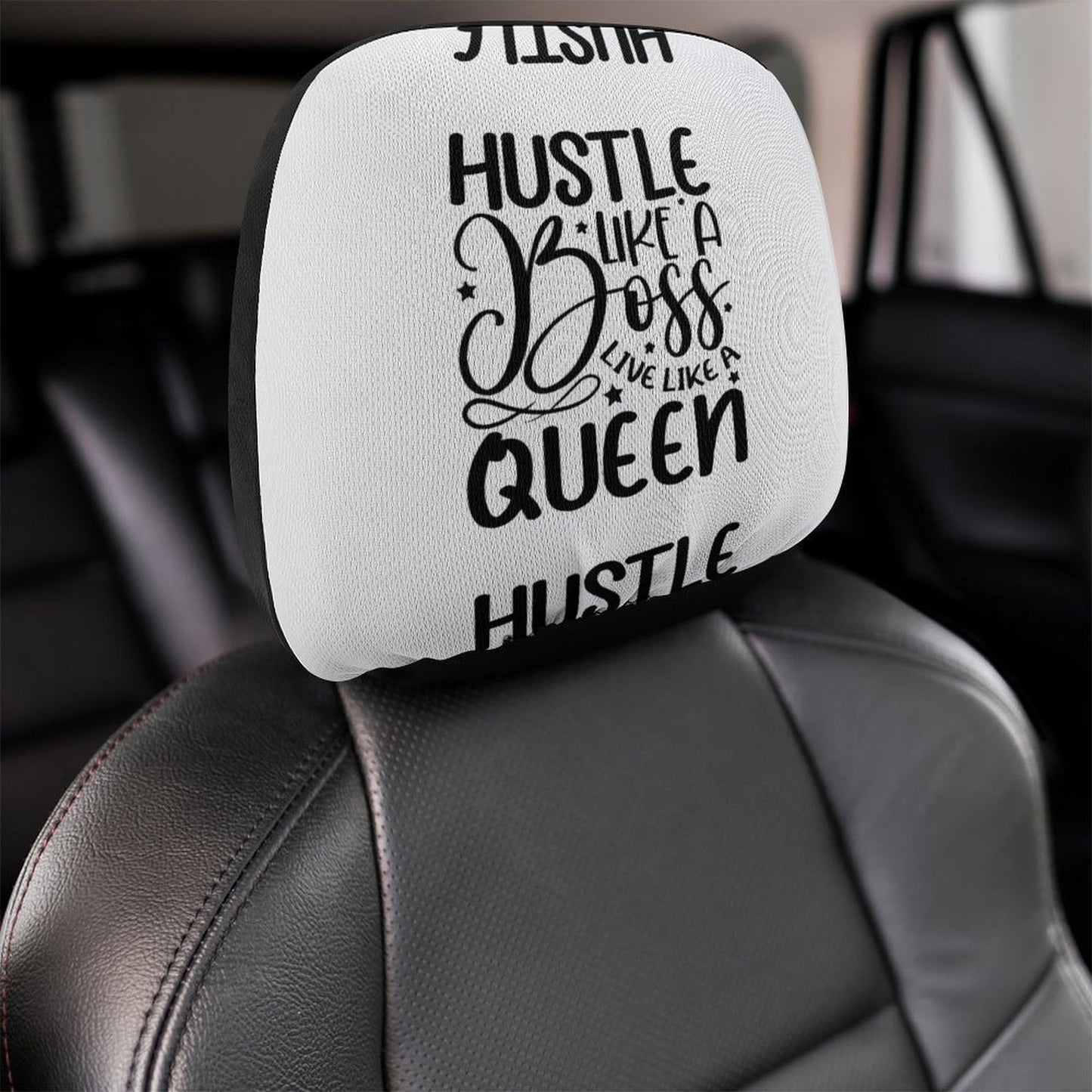 Custom Car Headrest Covers