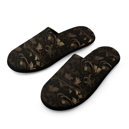Flannel Men's Cotton Slippers