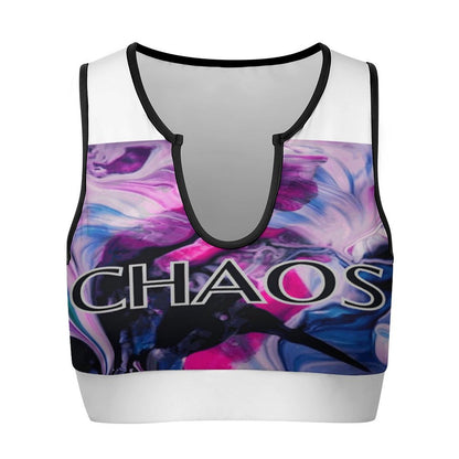 CHAOS Yoga Tank Top (white)-SMALL-2XL